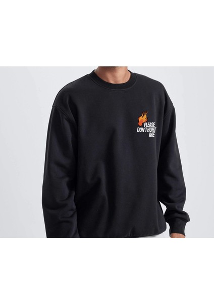 Unisex Oversize No7 Sweatshirt