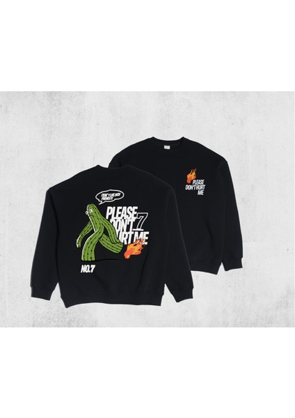 Unisex Oversize No7 Sweatshirt