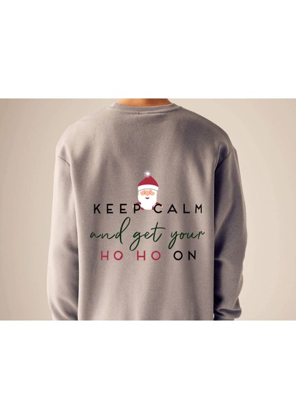 Unisex Oversize Ho Ho On Sweatshirt