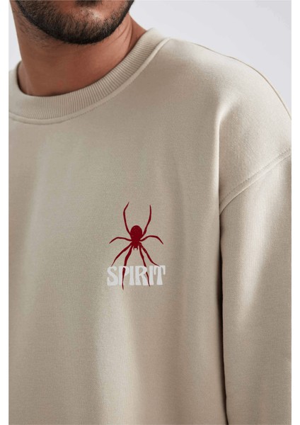 Unisex Oversize Spirit Sweatshirt modelleri
