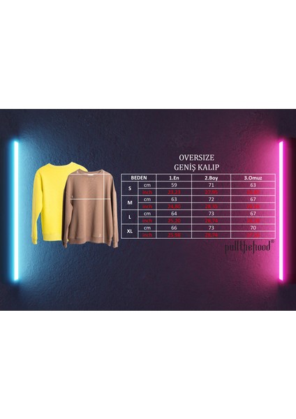 Unisex Oversize Let It Snow Sweatshirt indirimleri