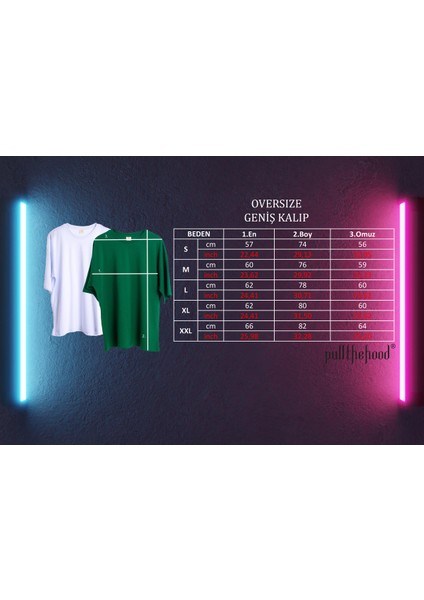 Unisex Oversize Hallowen Tshirt
