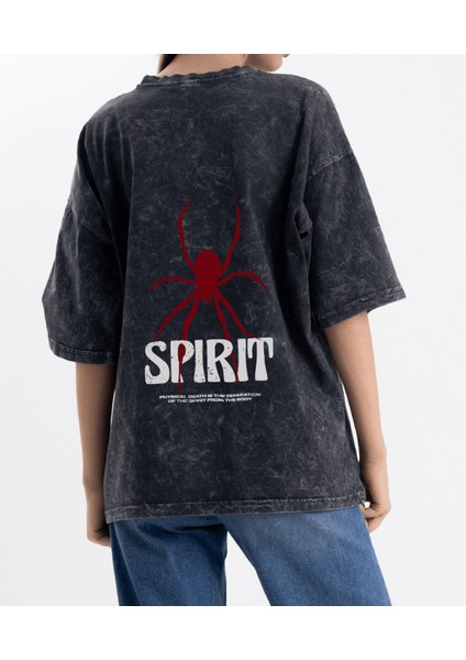 Unisex Oversize Eskitme Spirit Tshirt