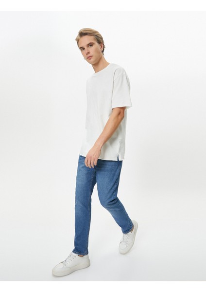 Slim Fit Kot Pantolon - Brad Jean