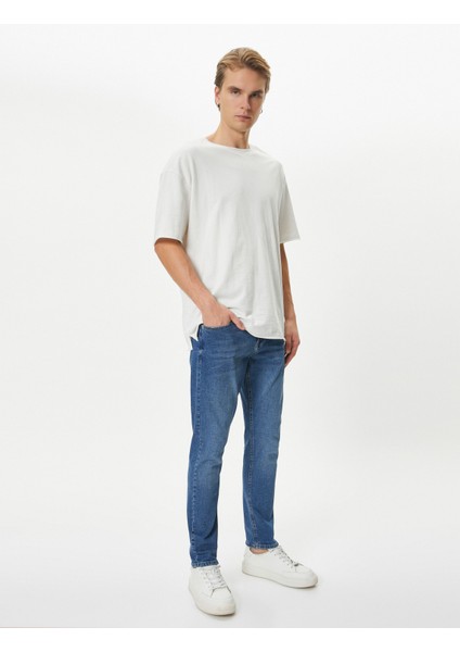 Slim Fit Kot Pantolon - Brad Jean