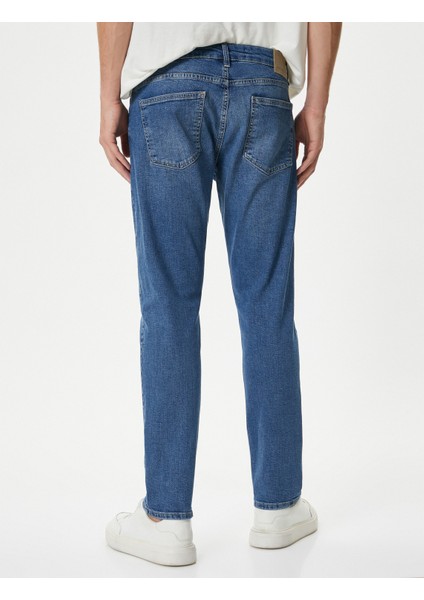 Slim Fit Kot Pantolon - Brad Jean