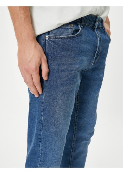 Slim Fit Kot Pantolon - Brad Jean