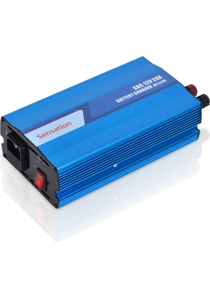 20A Amper 12V Akü Şarj Cihazı (3 Kademeli Solar Akü Şarj Özelliği) (Karavan,tekne,bağ Evi) fiyatları