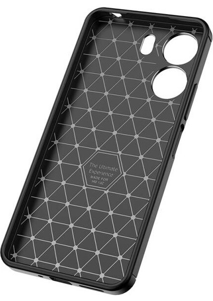 Xiaomi Redmi 13C Kılıf Negro Karbon Desen Silikon