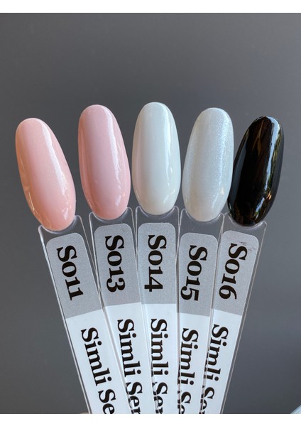Kalıcı Oje S016 Hafif Simli Siyah 4 ml