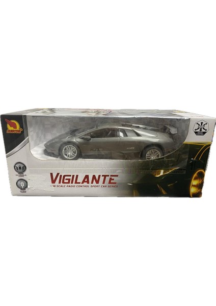 Vıgılante 1/18 Uzaktan Kumandalı Araba Metalik Gri