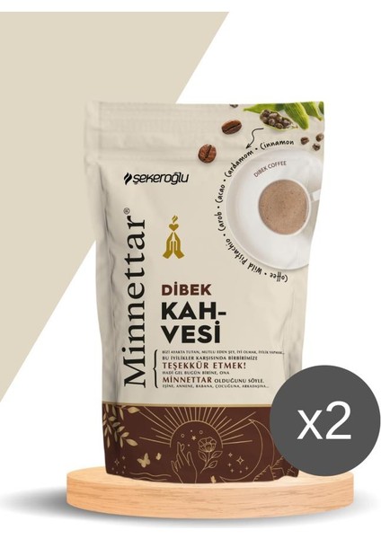 Minnettar Dibek Kahvesi 2 x 165 gr ( 2 Paket )