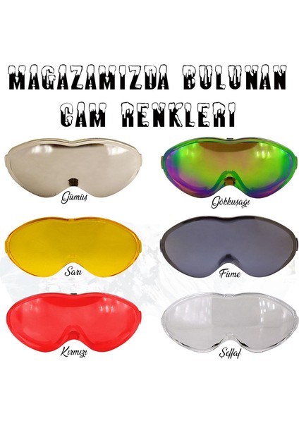 Bellasimo Kayak Gözlüğü Değiştirebilir Camlı Antifog Güneş Kar Gözlük Şeffaf Snowboard Glasses Gözlük