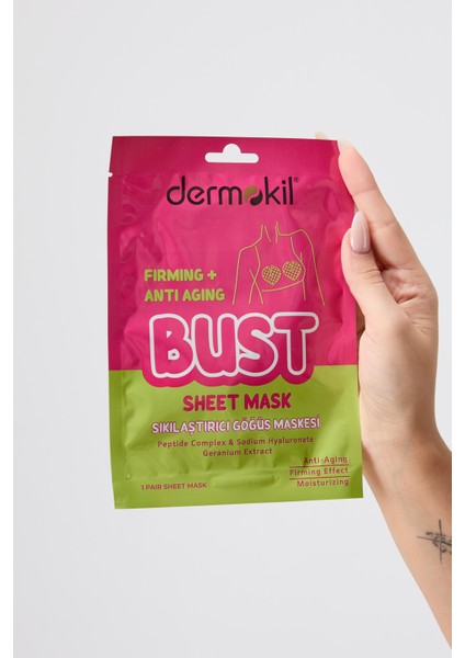 23566-RENKSIZ Dermokil Göğüs (Bust) Maske 15 ml