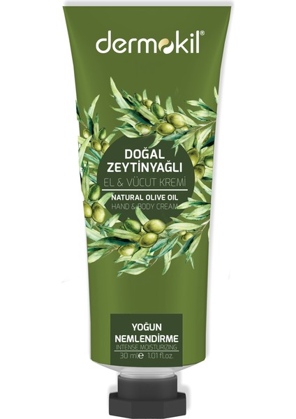 21274-RENKSIZ Dermokıl 30 ml Krem Dogal Zeytınyaglı