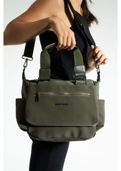 Kadın Çok Gözlü Suya Dayanıklı Ayarlanabilir Çapraz Askılı El ve Omuz Çantası fiyatları