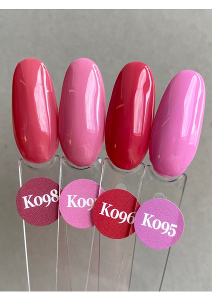 Kalıcı Oje K097, Soğuk Gülpembe, 4 ml