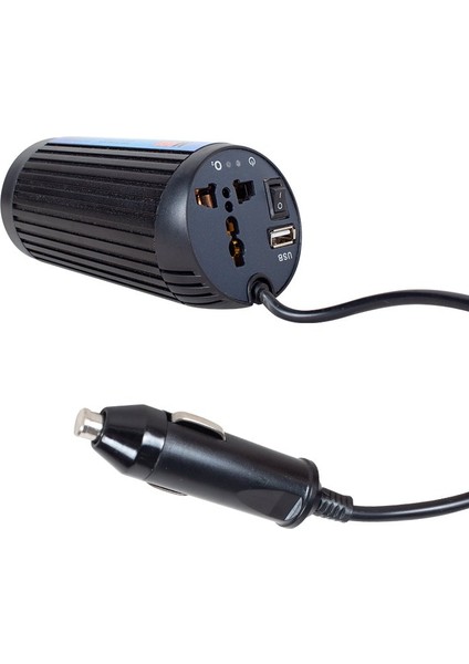 Powermaster PM-19826 12 Volt - 150 Watt Usbli Çakmaktan Araç Power Inverter