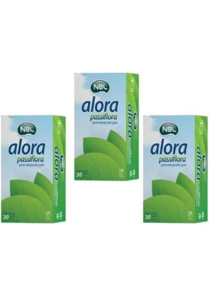 Alora Passiflora 30 Tablet - 3 Adet