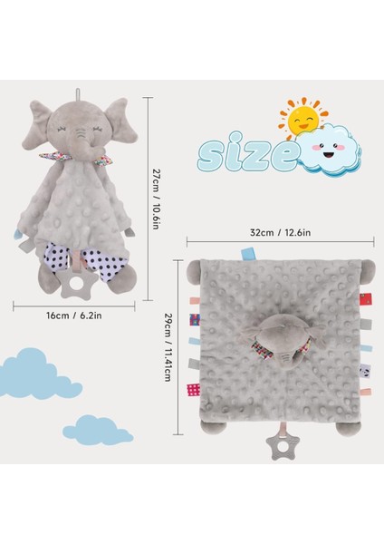 Bebek Uyku Arkadaşı ,yumuşak, Doldurulmuş Hayvanlar Peluş Fil fırsatları