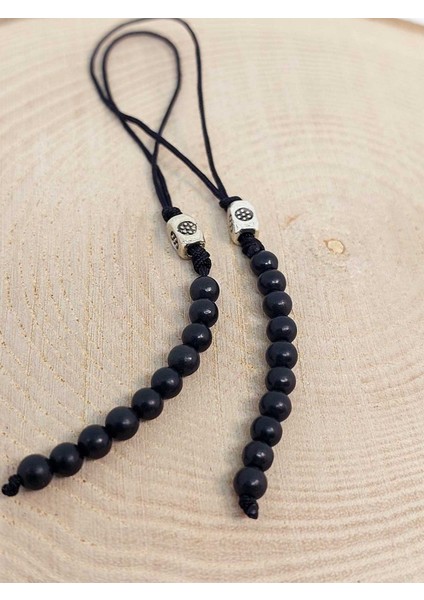 Shungite Taşı Elektromanyetik Frekans Koruyucu Minimal Telefon Aksesuarı Ikili Set fırsatları