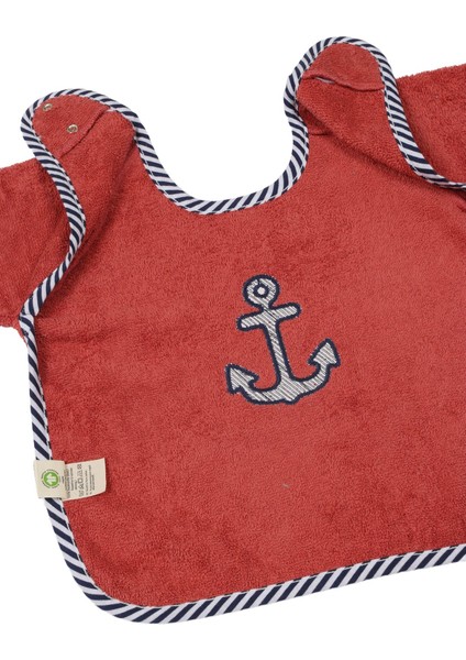 Bebek Çocuk Mama Aktivite Önlüğü Giyilebilir Çift Çıtçıtlı Yüksek Emici Organik Havlu Kumaş 1-3 Yaş fırsatları