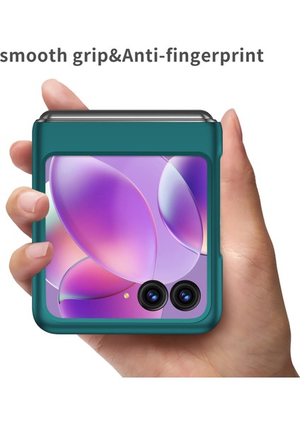 Motorola Razr 40 Ultra 5g Düz Renk Sert Pc Telefon Kılıfı Çizgiye Döküm Anti Şok Geçirmez Kapak (Yurt Dışından) indirimleri