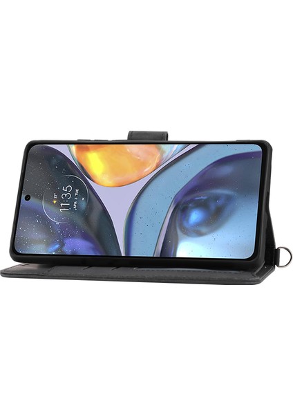 Motorola Moto G84 5g Deri Kılıf Cüzdanı Telefon Kapağı El Kayışı + Omuz Kayışı (Yurt Dışından) modelleri