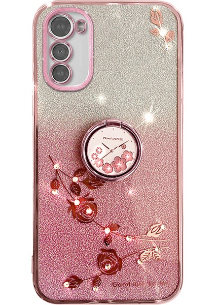 Motorola Moto E32 4g / E32S 4g Ring Kickstand Tpu Akıllı Telefon Kapağı (Yurt Dışından)