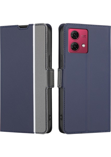 Motorola Moto G84 5g Pu Deri Flip Folio Telefon Kapağı (Yurt Dışından)