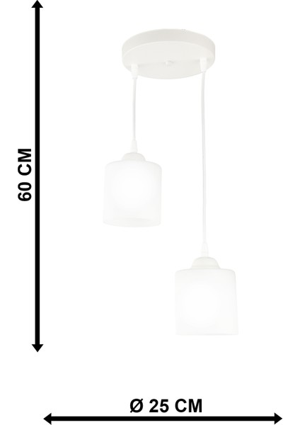 Versace 2.li Avize Beyaz indirimleri