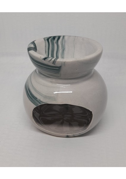 Lotus Çiçeği Ebruli Desenli Buhurdanlık modelleri