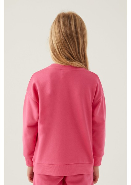Kız Çocuk Pembe Sweatshirt indirimleri