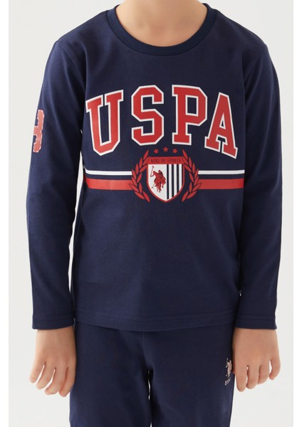 U.s. Polo Assn. Lacivert Erkek Çocuk Pijama Takım