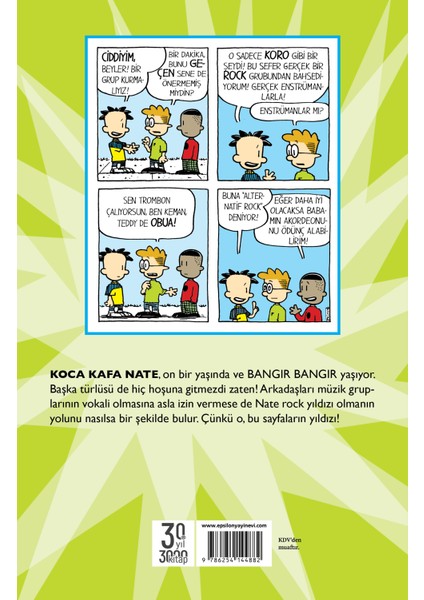 Koca Kafa Nate Bangır Bangır - Lincoln Peirce
