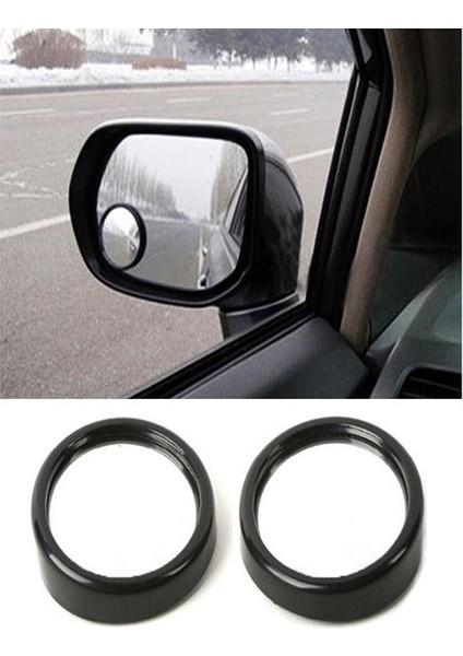 Oto Kör Nokta Aynası Gerçek Ayna Yuvarlak 50MM Oynar 2 Adet Yüksek Kalite ve Ince Tasarım