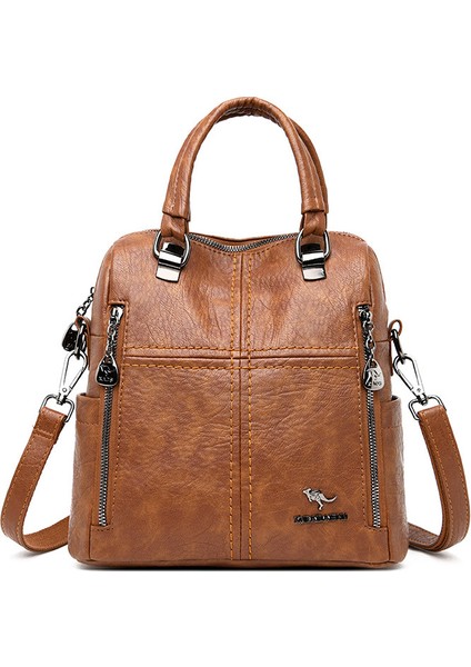 Dk Moda Çok Fonksiyonlu Sırt Çantası Kadın Çantası Kore Tarzı Çok Yönlü Yumuşak (Yurt Dışından)