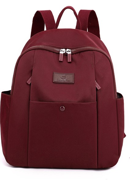 Dk Oxford Kumaş Sırt Çantası Kadın Japon Tarzı Basit (Yurt Dışından)