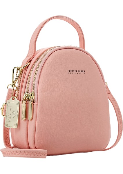 Dk 2023 Yeni Sırt Çantası Kadın Kore Versiyonu Düz Renk Kadın Rahat Çanta Basit Büyük Kapasiteli (Yurt Dışından)