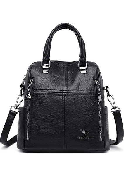 Dk Moda Çok Fonksiyonlu Sırt Çantası Kadın Çantası Kore Tarzı Çok Yönlü Yumuşak (Yurt Dışından)