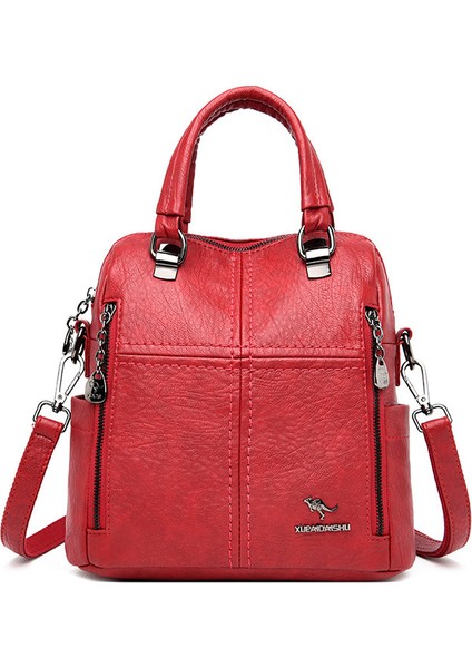 Dk Moda Çok Fonksiyonlu Sırt Çantası Kadın Çantası Kore Tarzı Çok Yönlü Yumuşak (Yurt Dışından)