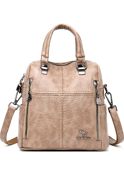 Dk Moda Çok Fonksiyonlu Sırt Çantası Kadın Çantası Kore Tarzı Çok Yönlü Yumuşak (Yurt Dışından)