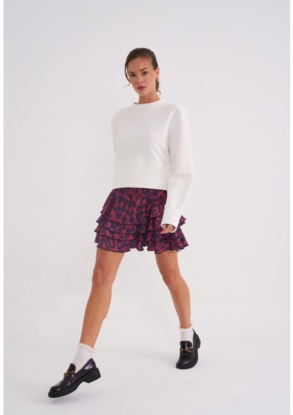 Luna Kadın Vatkalı Sweat Crop fiyatları