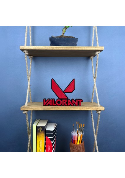 Valorant Logo Figür - Şık Masa Aksesuarı fiyatları