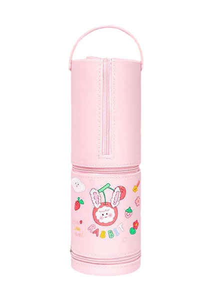 Newmebox Girls Portatif Çok Fonksiyonlu Silikon Kalemlik (Yurt Dışından)