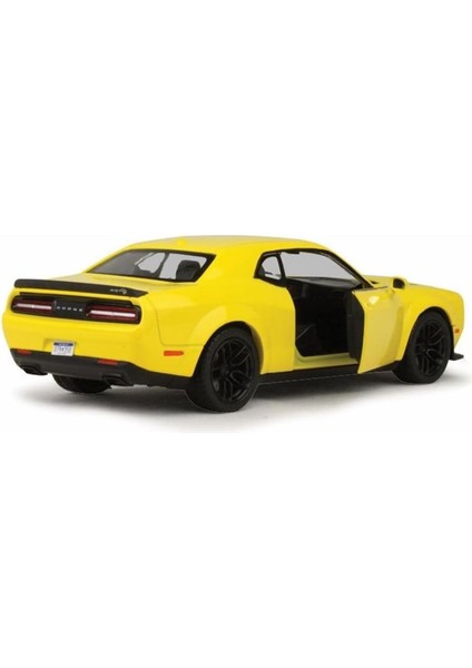 2018 Dodge Challenger Srt Hellcat Widebody 1/24 Sarı Model Araba fiyatları
