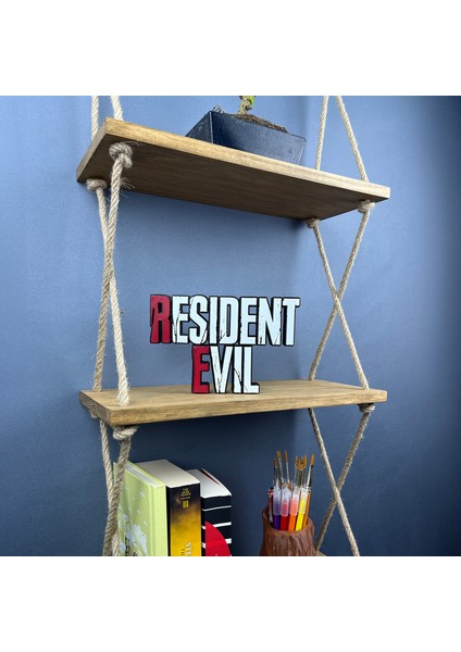 Resident Evil Logo Figür - Premium Koleksiyon Parçası