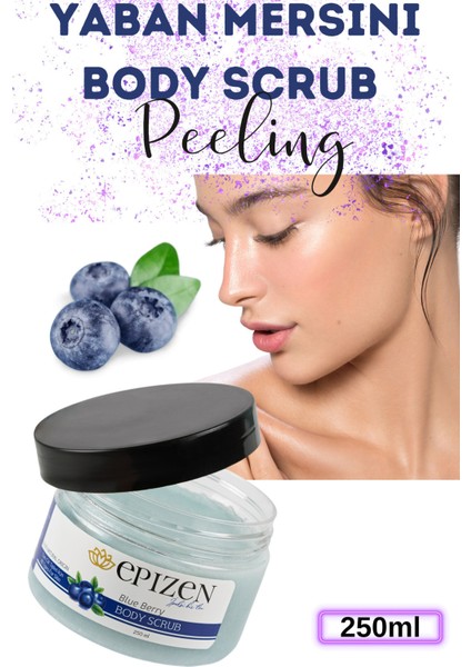 Yaban Mersini Aromalı El ve Vücut Peeling Besleyici Arındırıcı Batık Giderici