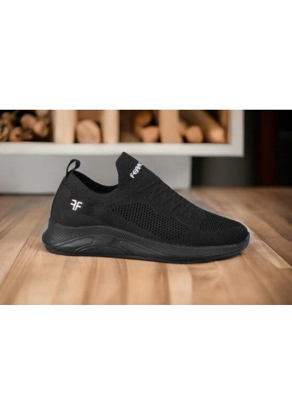 Günlük Unisex Sneaker Slip On Nefes Alabilen Hafif Yürüyüş Bağcıksız Esnek Spor Ayakkabı