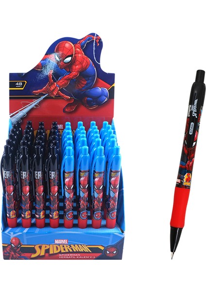Kalemtıraş Spıderman Hazenli 3 Bıçaklı